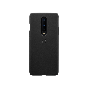 OnePlus 8 Sandstone Bumper Case Black